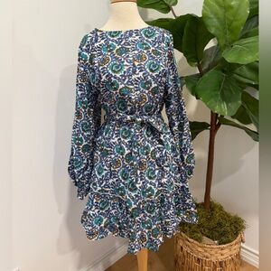 Oliphant | Bohemian Floral Mini Dress